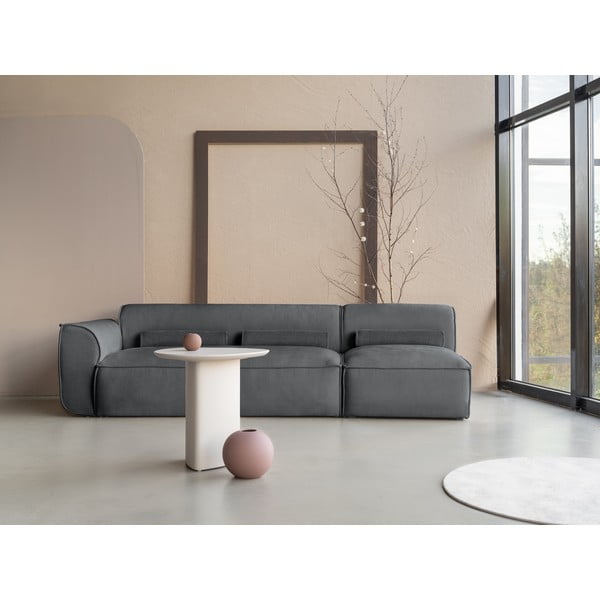 Șezlong modular gri (cu colț pe partea stângă ) Flex Felix – Miuform-image-1