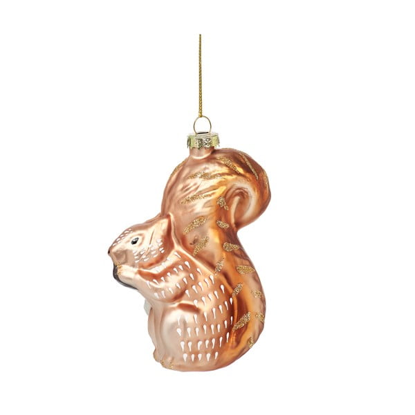 Ornament de Crăciun din sticlă Squirrel – Sass & Belle