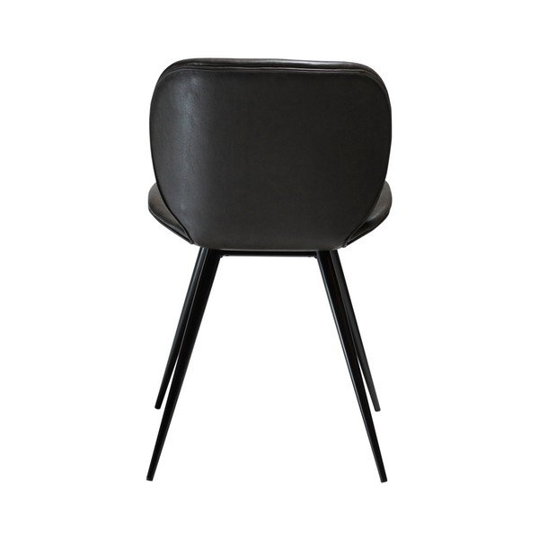 Scaun din piele artificială DAN-FORM Denmark Cloud, gri închis-image-3