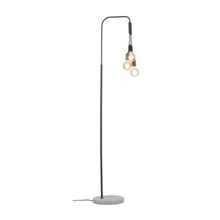 Lampadar negru/gri cu abajur din metal (înălțime 190 cm) Oslo – it's about RoMi