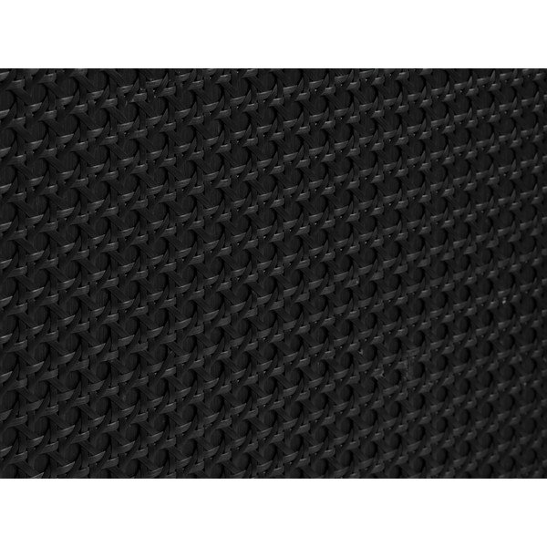 Comodă neagră joasă cu aspect de lemn de stejar 140x80 cm Pensacola – Unique Furniture-image-4