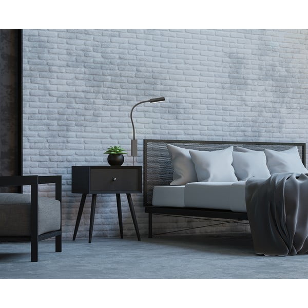 Spot negru LED cu intensitate reglabilă din metal Raik – Fischer & Honsel-image-1