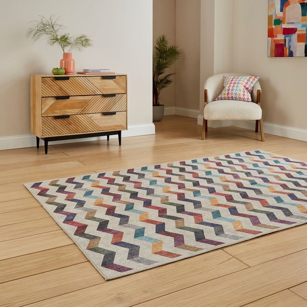 Covor lavabil 152x230 cm Coral Multi – Think Rugs-image-2