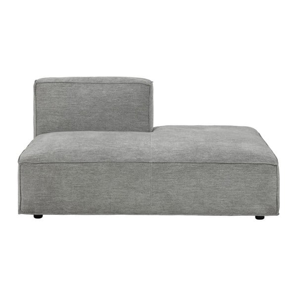 Modul otoman pentru canapea Bonami Selection Fairfield, partea dreaptă, gri deschis-image-3