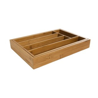 Suport din bambus pentru tacâmuri Bambum Casilias, 25,5 x 35,5 cm