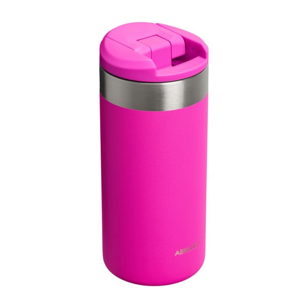 Cană termos roz din oțel inoxidabil 350 ml AeroLight™ Transit Mug Violet Blossom – Stanley-image-1
