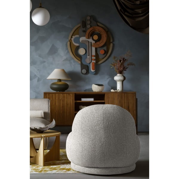 Fotoliu gri deschis Ovo – Miuform-image-2