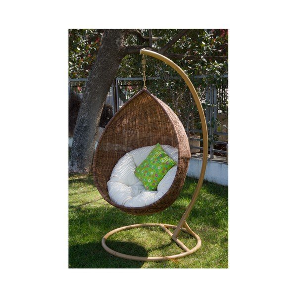 Fotoliu suspendat din ratan Santiago Pons Pendant-image-3