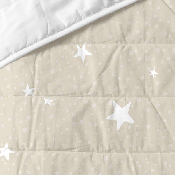 Cuvertură pentru copii matlasată din bumbac 100x130 cm Little star – Happy Friday-image-1