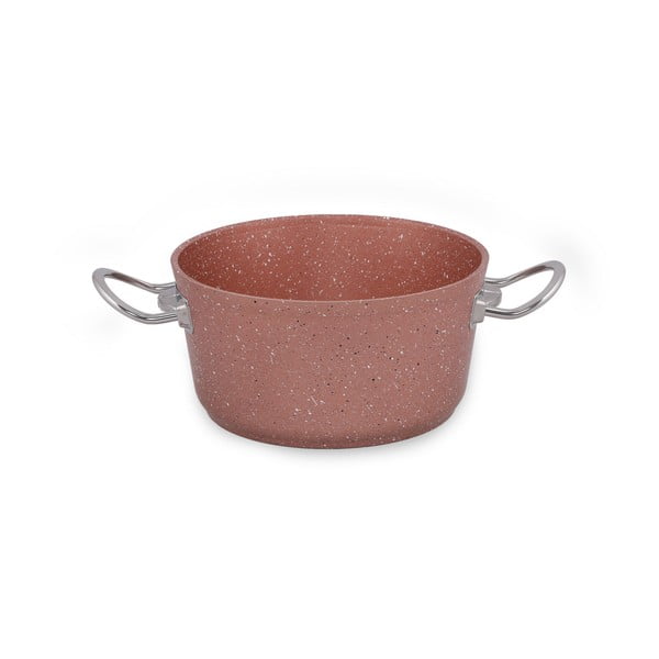 Cratiță din aluminiu cu capac Güral Porselen Classic, ø 20 cm, roz-image-4