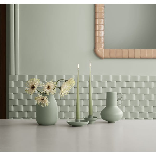 Vază verde salvie din metal (înălțime 20 cm) Loha – Blomus-image-1