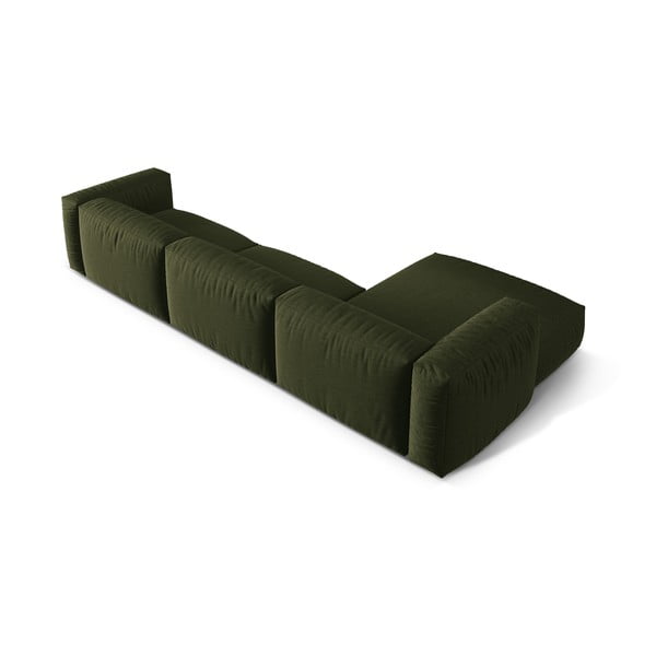 Colțar modular verde (cu colț pe partea stângă ) Martina – Micadoni Home-image-3