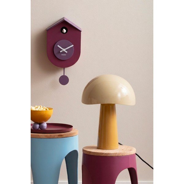 Veioză galben ocru cu abajur din metal (înălțime 33 cm) Grato – Leitmotiv-image-1