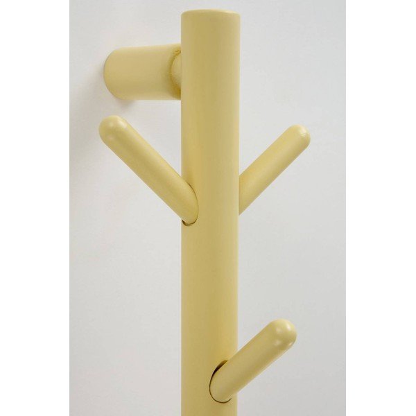 Cuier de perete galben deschis din lemn de pin 21 cm Eddison – Jotex-image-2