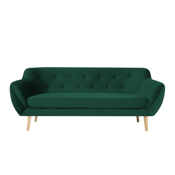 Canapea cu 3 locuri Mazzini Sofas AMELIE, verde