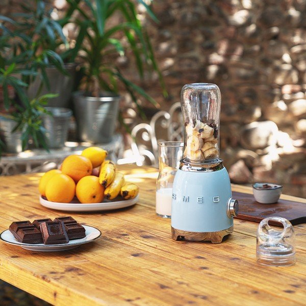 Blender albastru deschis tip blender de masă 50's Retro Style – SMEG-image-1