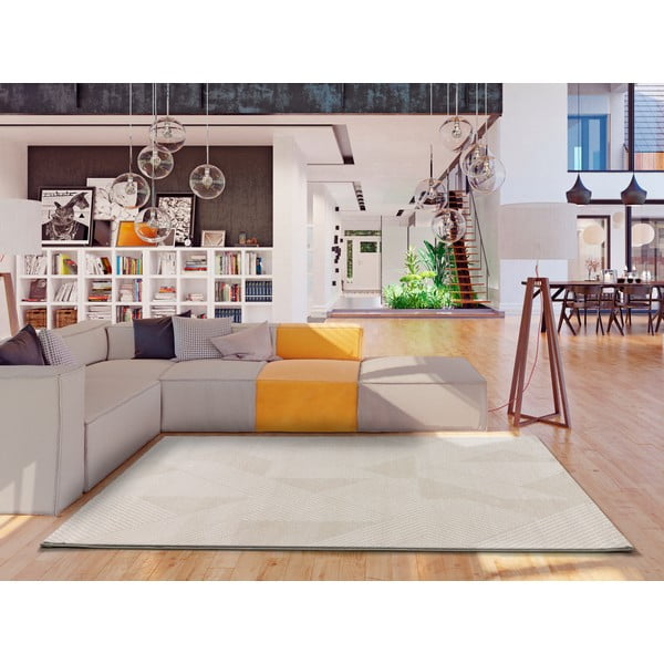 Covor crem 160x230 cm Kem – Universal-image-1