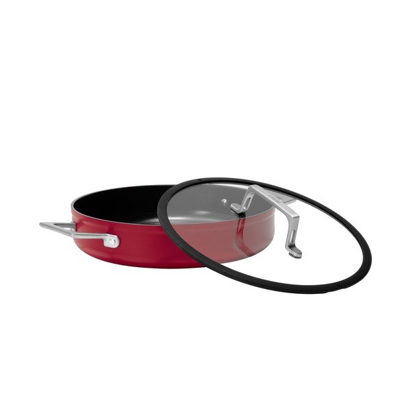 Tigaie cu capac/cu suprafață ceramică ø 28 cm Meda 4.0 – FABINI-image-4