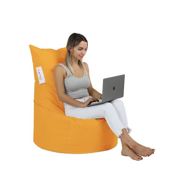 Beanbag pentru grădină portocaliu Balina – Floriane Garden-image-1