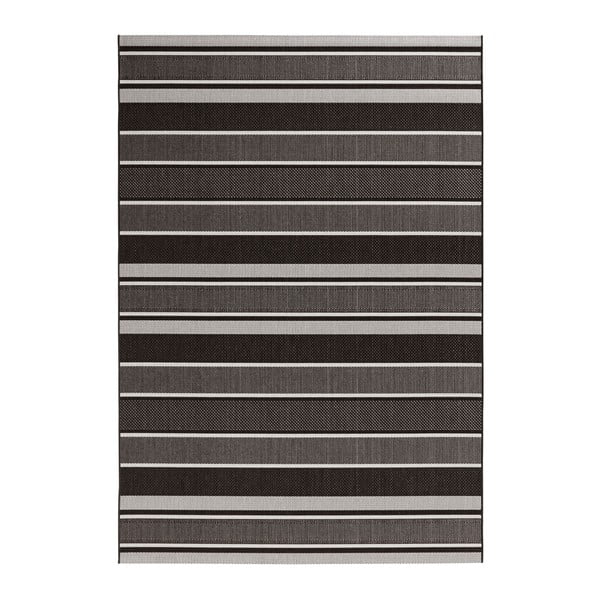 Covor de exterior NORTHRUGS Strap, 200 x 290 cm, negru