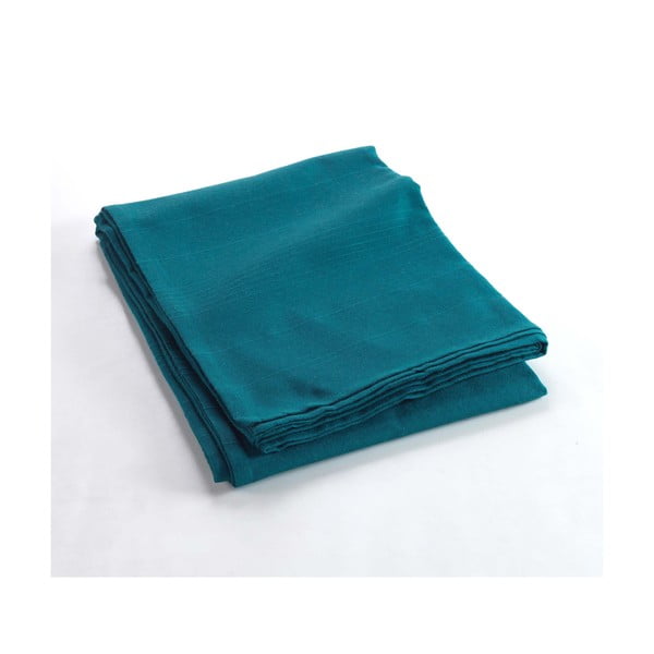 Cuvertură albastră 180x220 cm Lucile – douceur d'intérieur-image-2