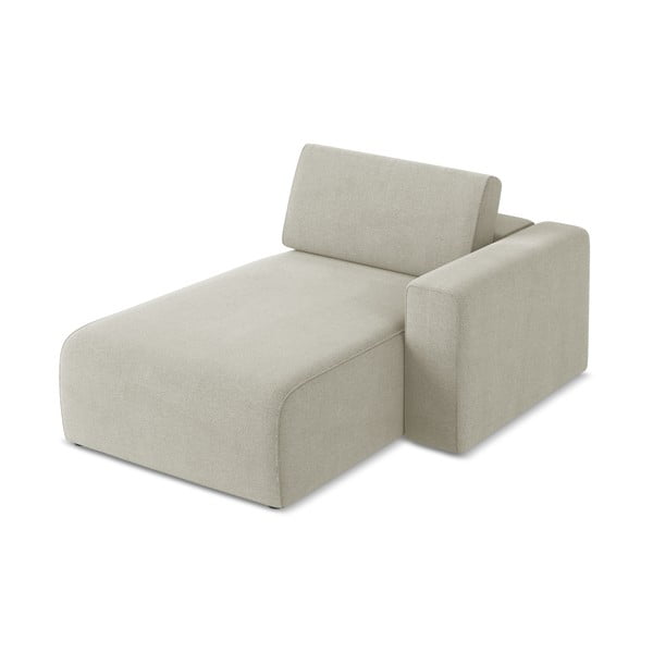 Modul pentru canapea modulară bej (cu colț pe partea dreaptă) Kalea – Makamii-image-3