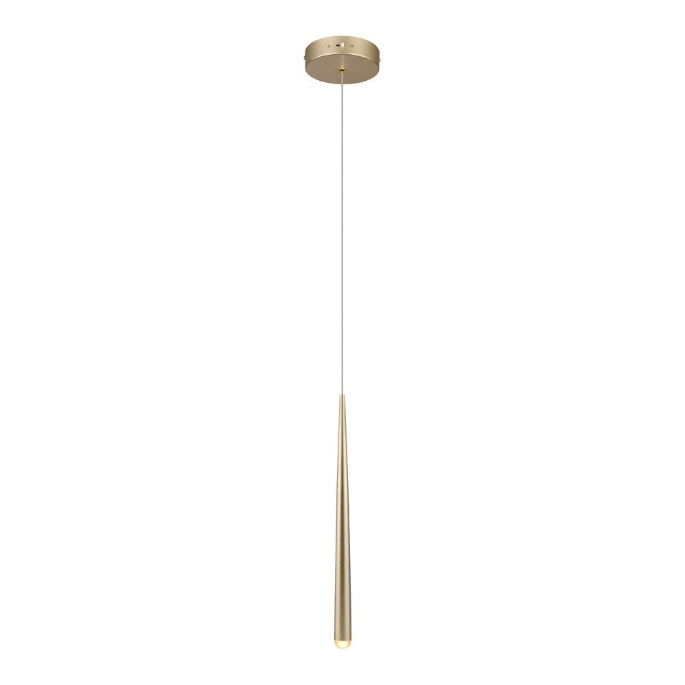 Lustră aurie LED ø 14 cm Cala – Trio Select