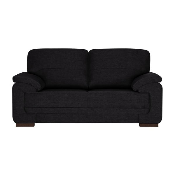 Canapea cu 2 locuri Florenzzi Casavola, negru