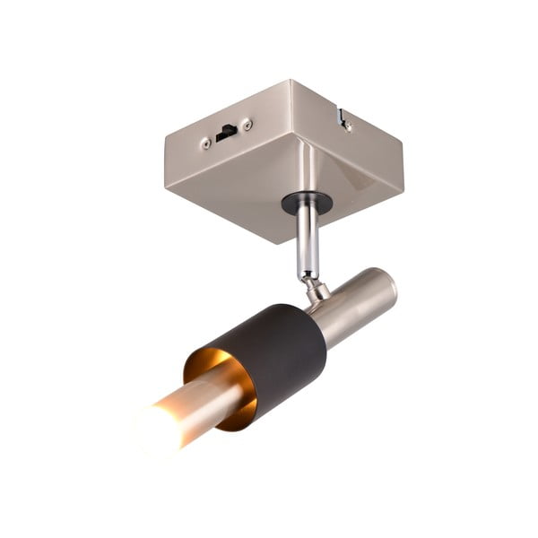 Spot negru-argintiu LED 20,5x10 cm Ikaris – Trio Select-image-3