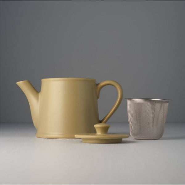 Ceainic ceramic cu sită Made In Japan Tea Cup, 500 ml