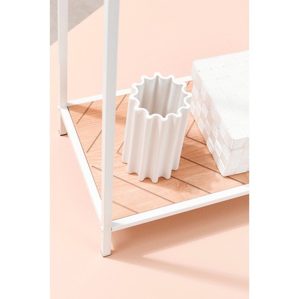 Suport pentru haine alb/în culoare naturală din oțel 63x180x34 cm Haldor – Yes Everyday-image-2