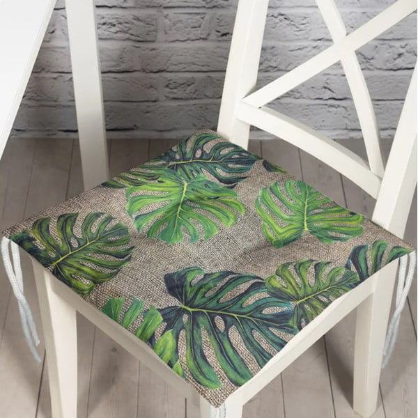 Pernă pentru scaun Minimalist Cushion Covers Banana Leaves, 40 x 40 cm-image-1