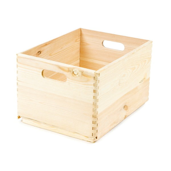 Cutie depozitare din lemn Compactor Custom, 40 x 30 x 23 cm