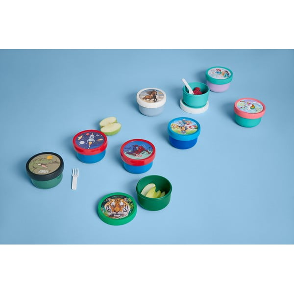 Cutie de gustări pentru copii cu furculiță Disney princess – Mepal-image-4