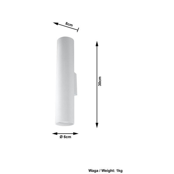 Aplică Sollux Castro, alb-image-3