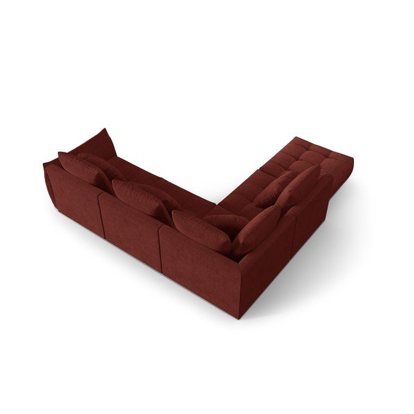 Colțar roșu (cu colț pe partea stângă /în formă de ”L”) Bloom – Micadoni Home-image-3