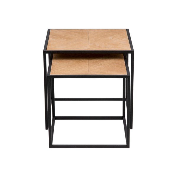 Set 2 măsuțe auxiliare Actona Ortiz Nest-image-1