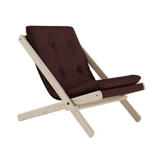 Fotoliu pliabil Karup Design Boogie Raw/Brown