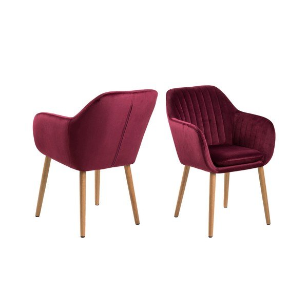Scaun Actona Emilia Vic, bordeaux-image-4