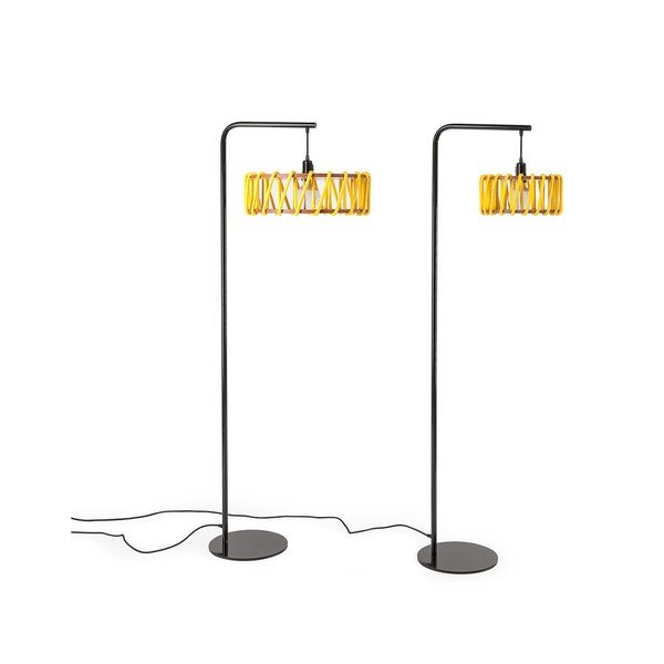 Lampadar EMKO Macaron, negru - galben, mic-image-4
