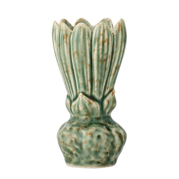 Vază verde din gresie (înălțime 12 cm) Cyrill – Bloomingville
