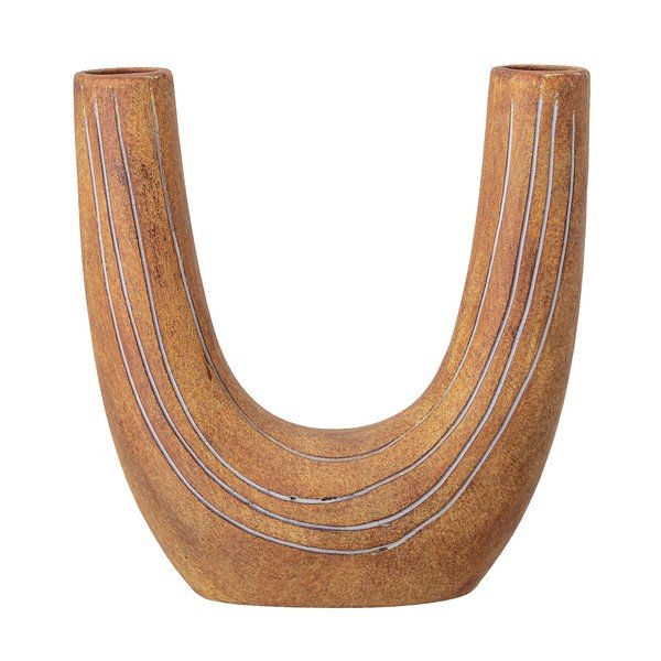 Vază din teracotă Bloomingville Balduin, înălțime 26 cm-image-2