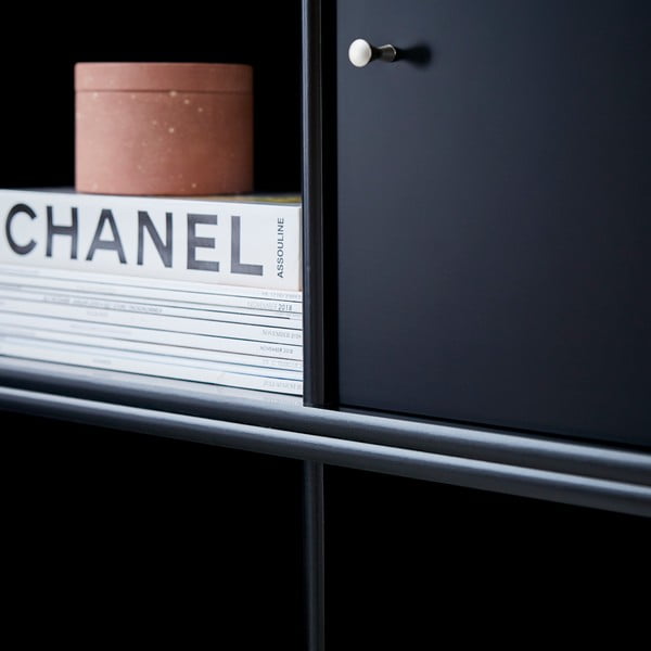 Sistem de rafturi modulare negru 68,5x69 cm Mistral Kubus - Hammel Furniture-image-4