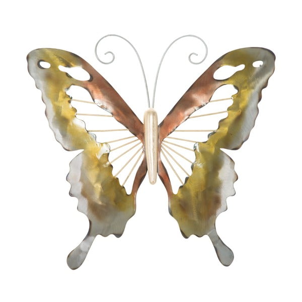 Decorațiune de perete Mauro Ferretti Butterfly, 35 x 30,5 cm