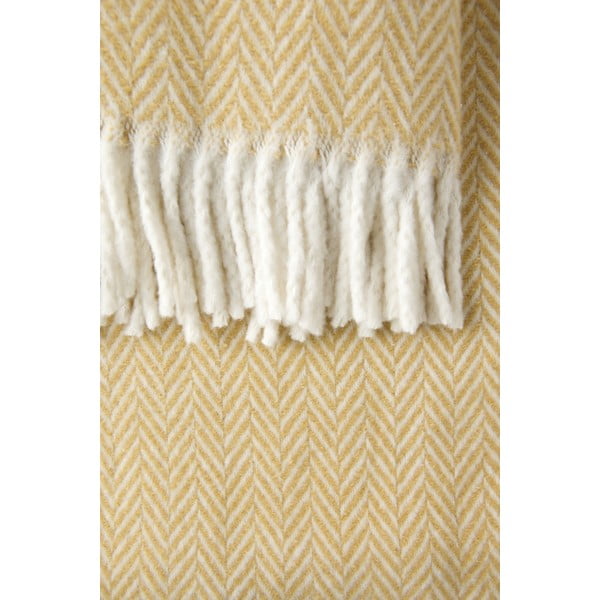 Pled din amestec de bumbac Euromant Skyline, 140 x 180 cm, gri - maro-image-2