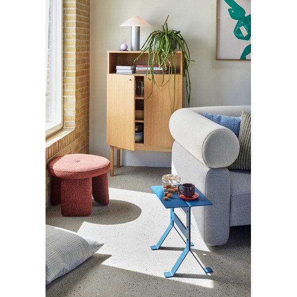 Dulap în culoare naturală cu aspect de lemn de stejar 80x135x42 cm Ulterior – Hübsch-image-1