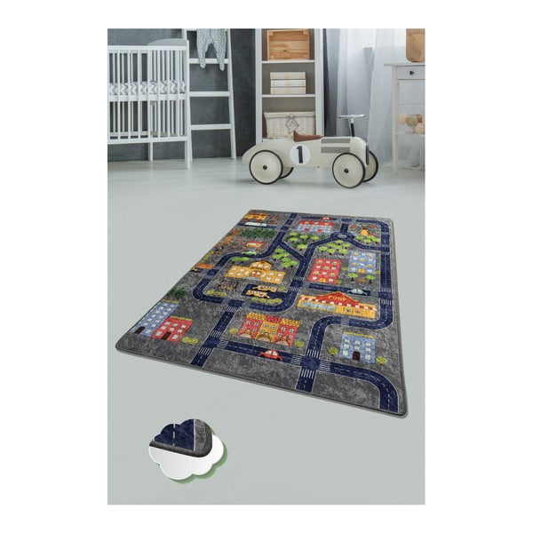 Covor copii Small Town, 160 x 100 cm-image-1