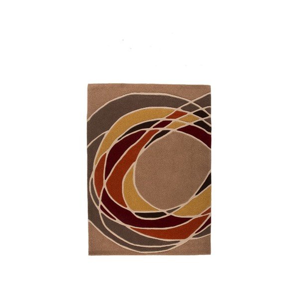 Covor Spectre Taupe/Ochre, 160x230 cm-image-1