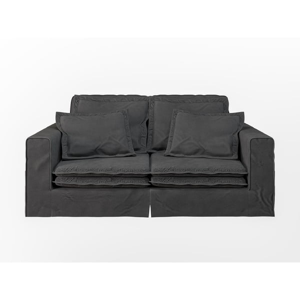 Canapea gri antracit 196 cm Nora – Ropez
