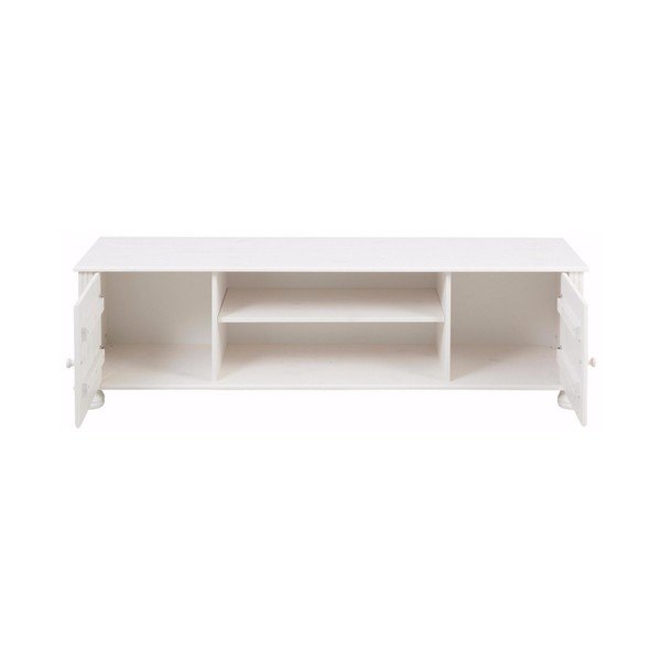 Set mobilier din lemn de pin cu 3 piese Støraa Ella, alb-image-2